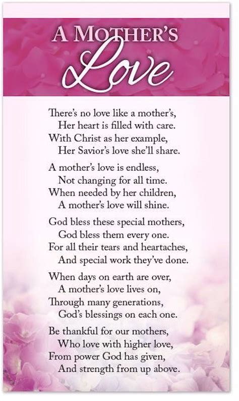 A mothers love - Browse and share quotes about mothers love from various authors and books. Find inspirational, heartfelt, and humorous quotes to celebrate and honor your mother or any …